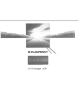 Blaupunkt CDC-A08 - Owners Manual